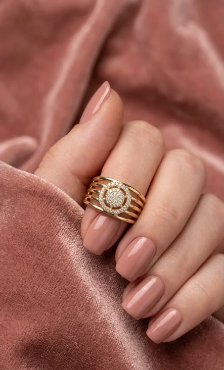 Bague en acier inoxydable