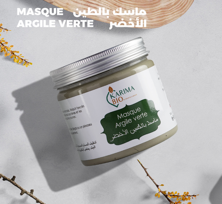 MASQUE ARGILE VERTE
