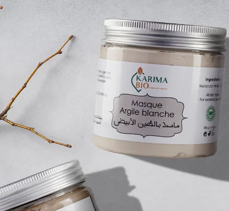 MASQUE ARGILE BLANCHE