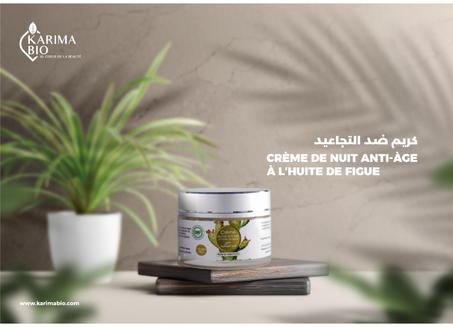 CRÈME DE NUIT ANTI-ÀGE À L'HUILE DE FIGUE