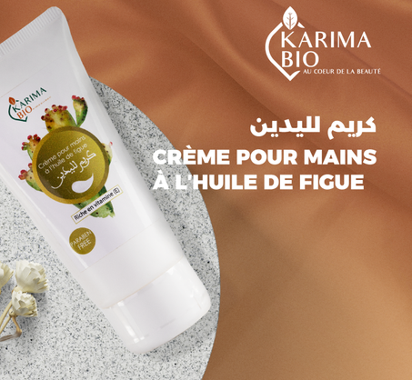 CRÈME POUR MAINS À L'HUILE DE FIGUE