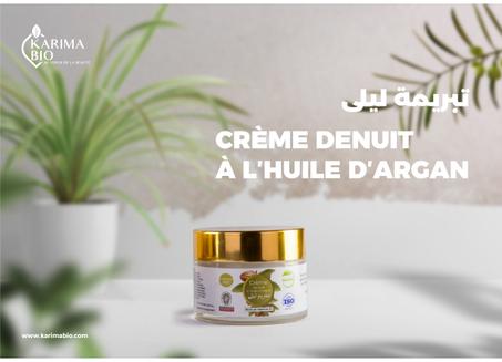 CRÈME DENUIT À L'HUILE D'ARGAN