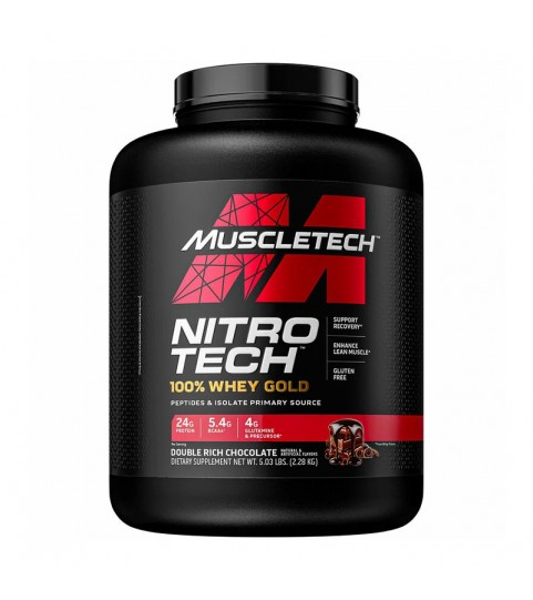 Nitrotech 100%Whey Gold 2,28kg - Muscletech