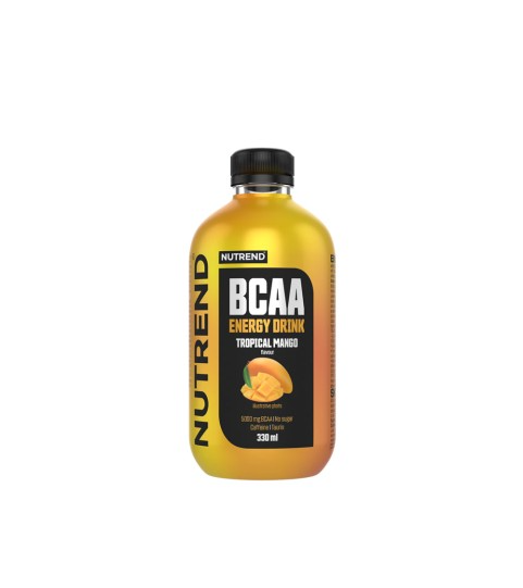BCAA Energy Drink 330ml Tropical Mango - Nutrend