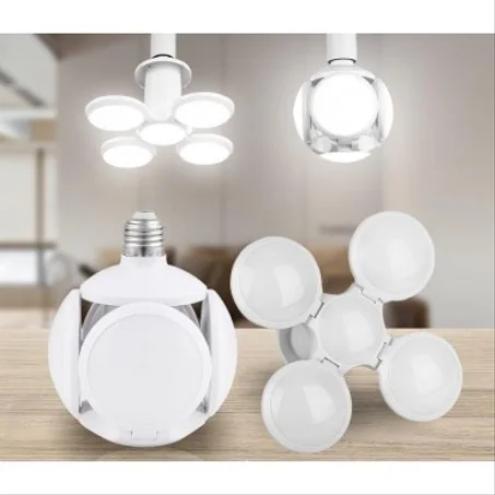 لمبة قابلة للطي تعمل بالطاقة الشمسية