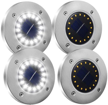 مصابيح الحدائق بالطاقة الشمسية