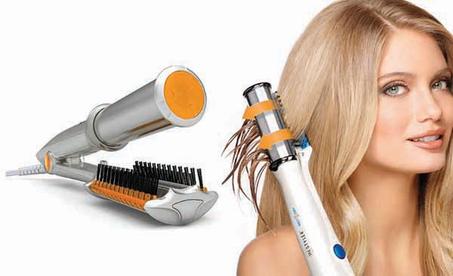 فرشاة الشعر الدوارة لتصفيف و تمويج الشعر