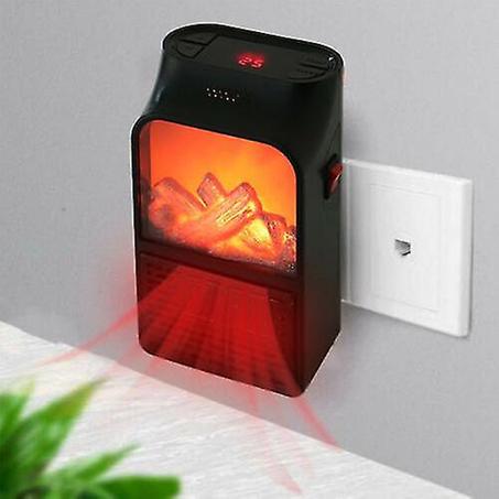 Mini Aquecedor com Comando-Flame Heater