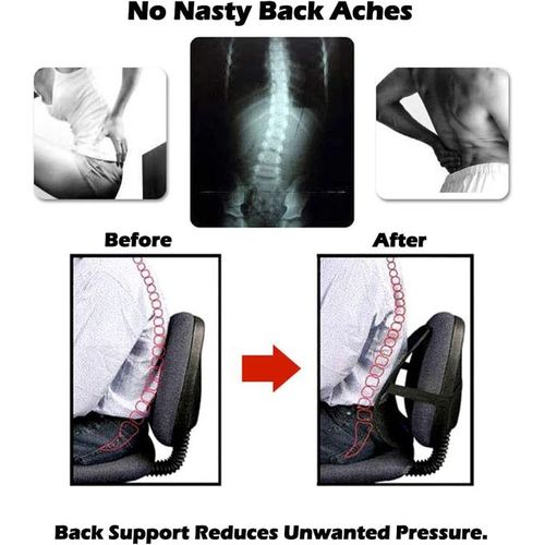 🌟 Support Lombaire Ergonomique pour Voiture et Bureau 🚗💼 - Dites Adieu aux Maux de Dos! Confort et Posture Optimisés! 💆‍♂️✨