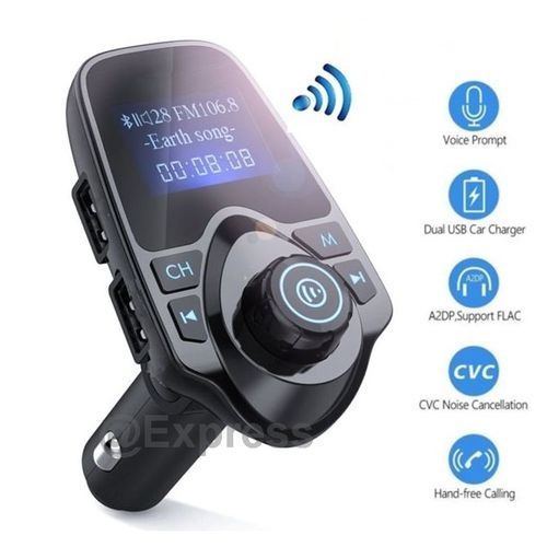 🚗 "Transformez votre trajet en musique avec le Kit Bluetooth pour voiture T11! 🎶 Charge rapide, transmission sans fil et plus! 📱🔊 Ne manquez pas, commandez maintenant! 🚀