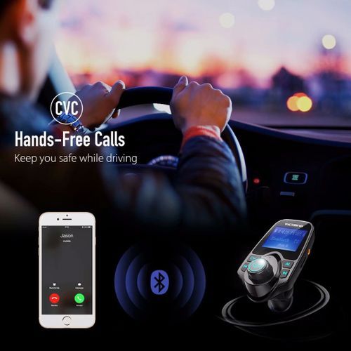 🚗 "Transformez votre trajet en musique avec le Kit Bluetooth pour voiture T11! 🎶 Charge rapide, transmission sans fil et plus! 📱🔊 Ne manquez pas, commandez maintenant! 🚀