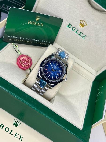🔵🤴🏻 ROELX DATEJUST CADRAN BLEU