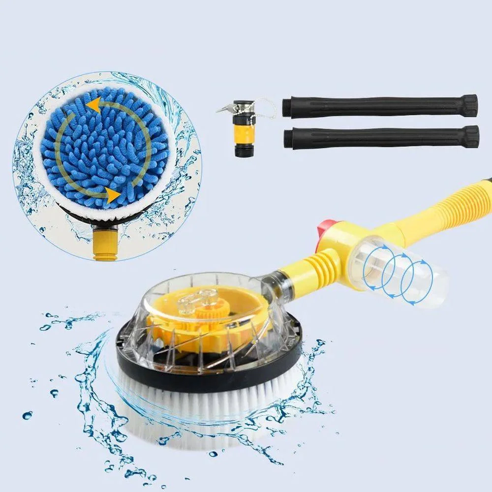 فرشاة غسيل سيارات أوتوماتيكية دوارة بزاوية 360 درجة