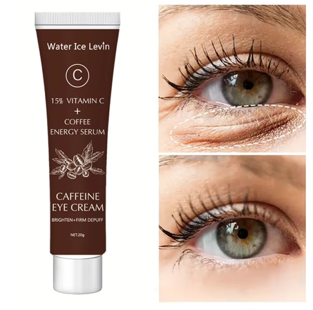 كريم العين بالكافيين