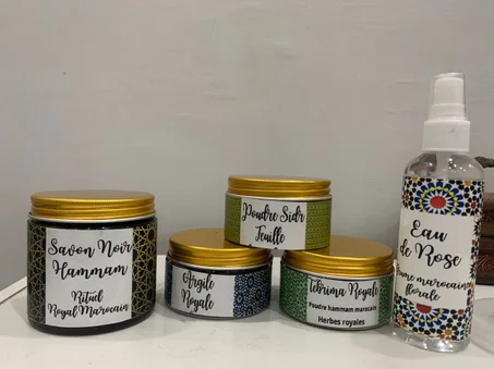 🛁✨ Gamme Hammam Royal Marocain – Le Rituel de Beauté Ancestral à la Maison 🌸🇲🇦