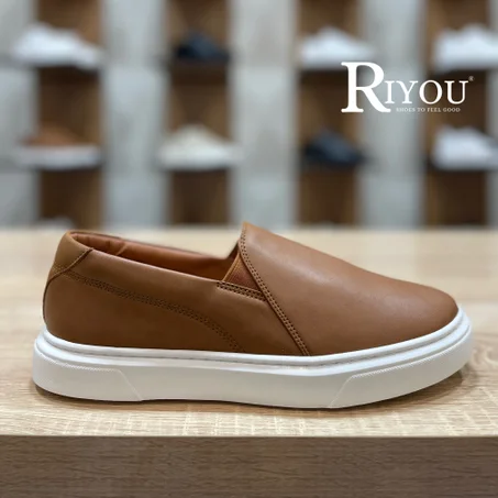 R 028 Ballerines Tabac semple