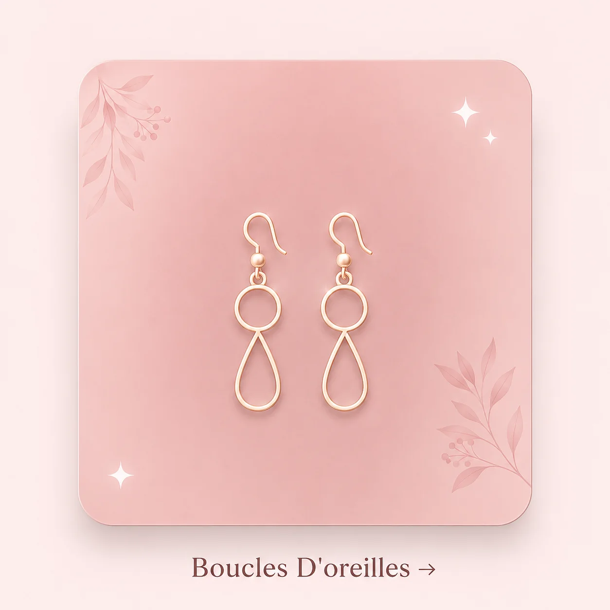 ✨ Boucles d’oreilles élégantes ✨