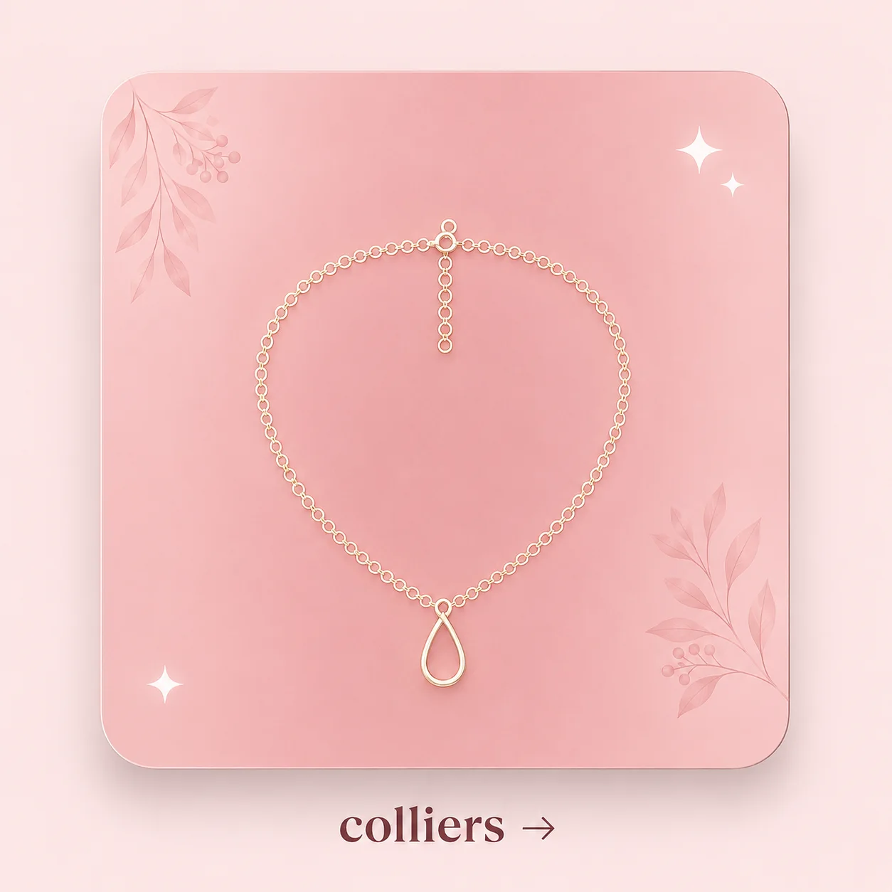 ✨ Colliers élégants & raffinés ✨