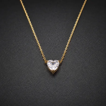 ✨Collier diamond heart✨