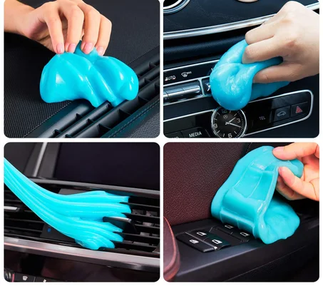 جل الأزرق لتنظيف السيارة