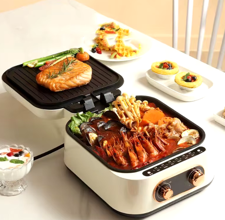 شواية كهربائية متعددة الوظائف :  لتحضير كل ما يخطر ببالك