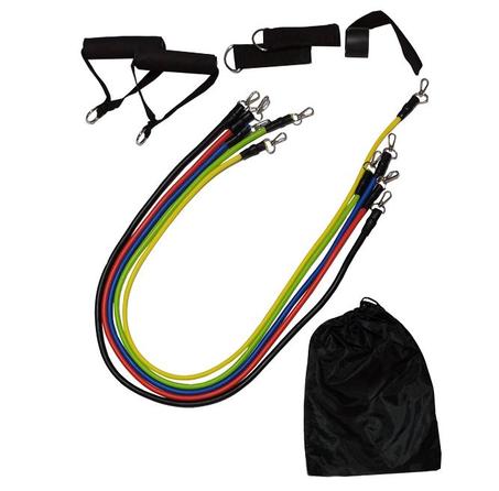 حبال المقاومة الخمسة : تحكم في تمارينك و زد من قوتك