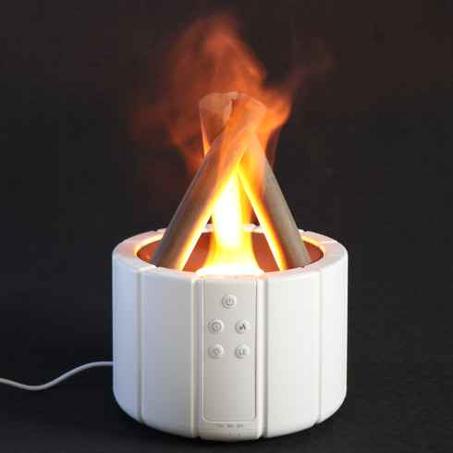 موزع رائحة الزيوت العطرية مع ضوء اللهب : هواء نقي و إضاءة مريحة
