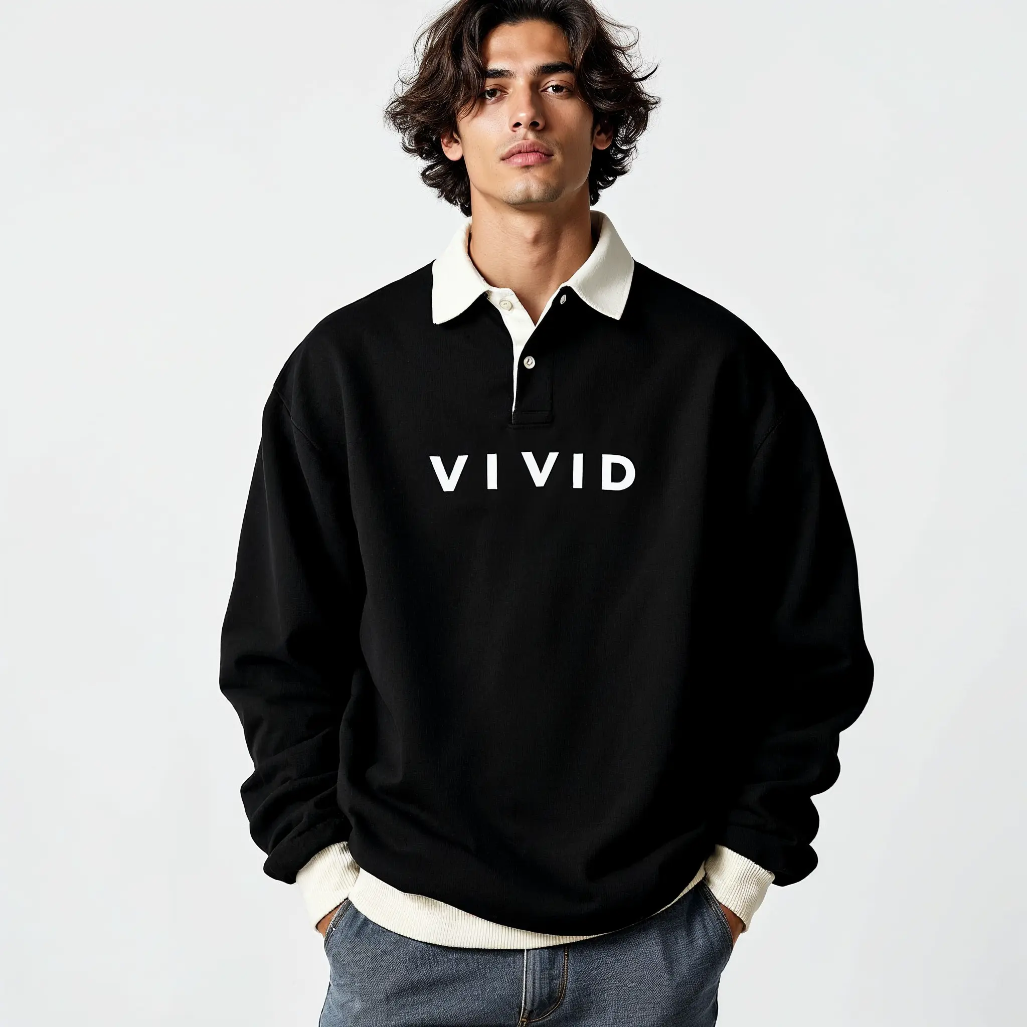 vivid Polo SweatShirt UNISEX
