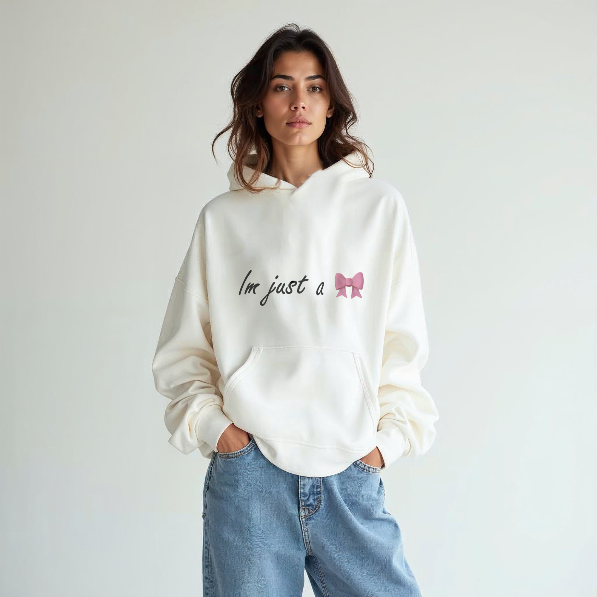 "Im just a girl" hoodie