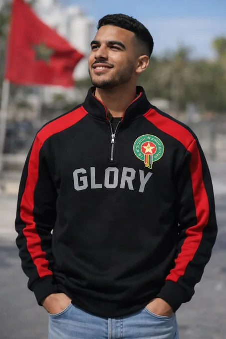قميص GLORY بتصميم رياضي عصري