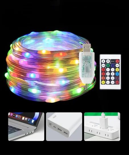 شريط الإضاءة LED متعدد الألوان