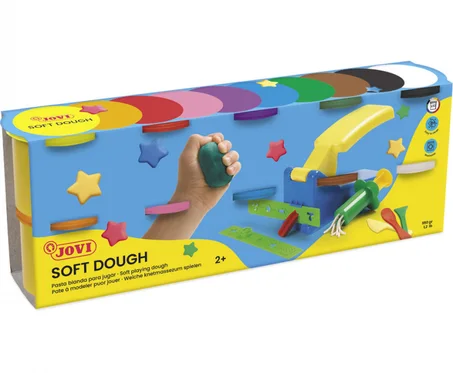 10 Pots de pate à modeler Jovi