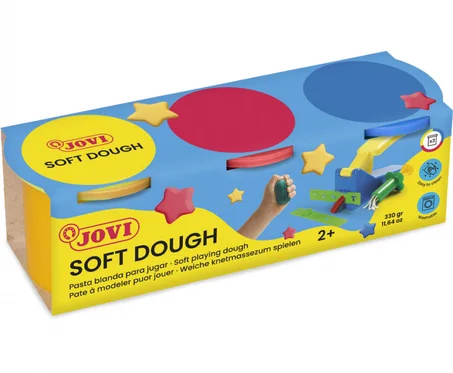 3 Pots de pate à modeler Jovi