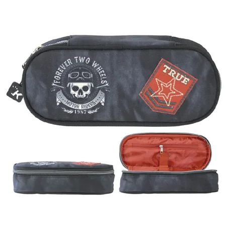 Trousse Scolaire Katacrak Oval Militaire Rider