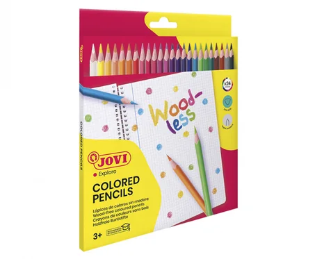 Crayons couleurs Jovi 24 pcs