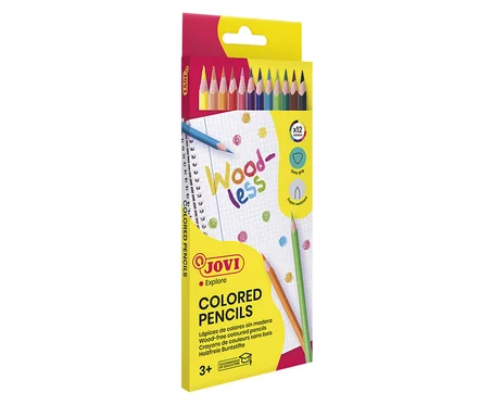 Crayons couleurs Jovi 12 pcs
