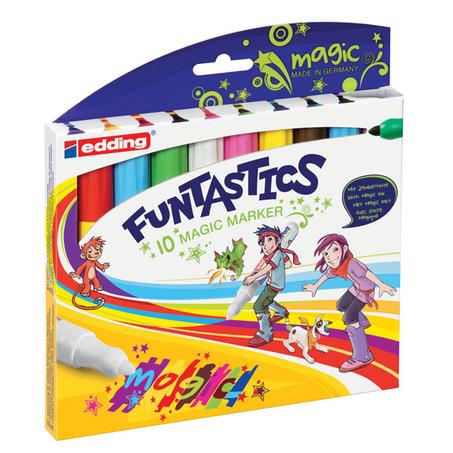 Feutres Edding Funtastics 10 couleurs