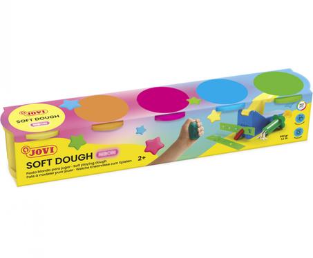 5 Pots de pate à modeler Neon Jovi