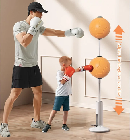 Balle de Boxe Professionnelle Réglable.