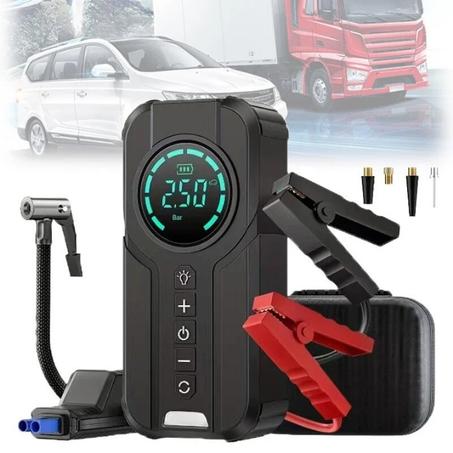Appareil Charge Batterie de Voiture et de Telefon, Gonfleur, Lampe.