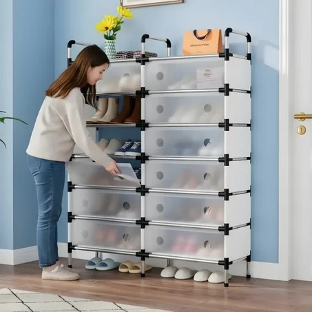 Organisateur De Chaussures Pratique et Moderne.