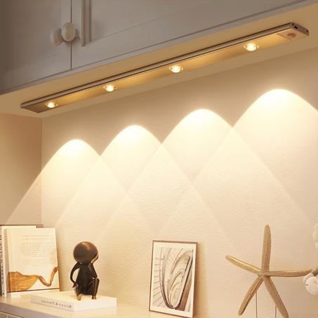 Lumières Intelligentes en 3 Couleurs et Rechargeables.