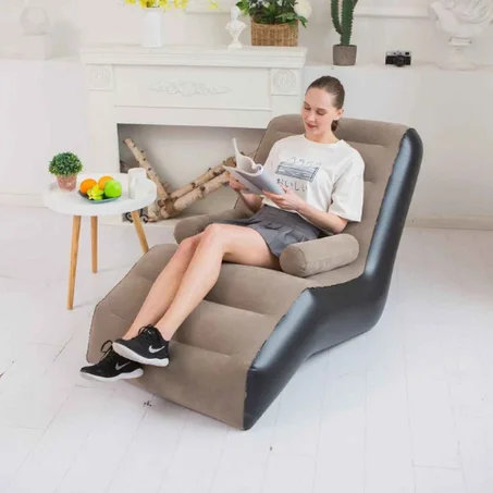 Canapé Relax Gonflable ( Marron)