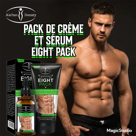 باك إزالة دهون البطن كريم + زيت طبيعي