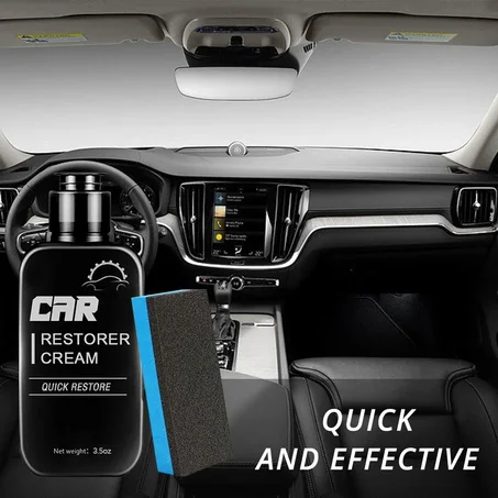 Crème de Nettoyage et de Polissage de Voiture