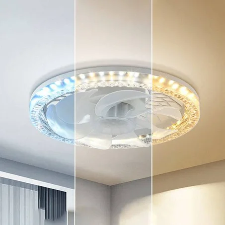 مروحة 2 في 1 قابلة للتعديل مع جهاز تحكم عن بعد