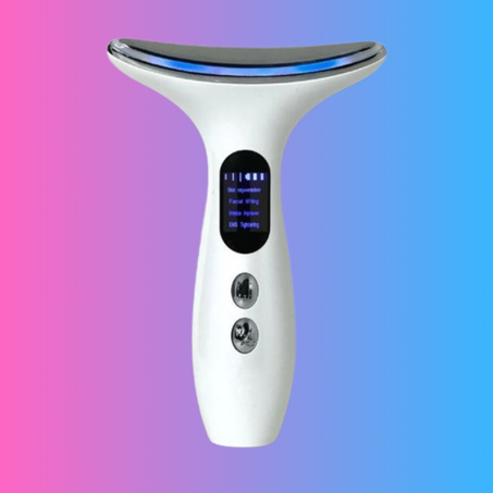 جهاز احترافي لشد الوجه والرقبة بالتيار الصغير EMS مضاد للشيخوخة