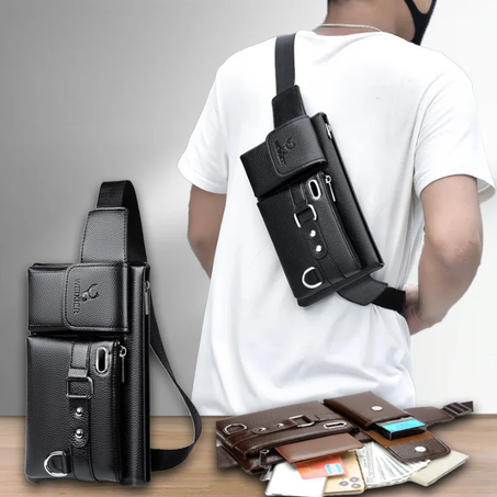 حقيبة خصر متعددة الوظائف للجنسين من WEIXIER: أنيقة ومتينة.