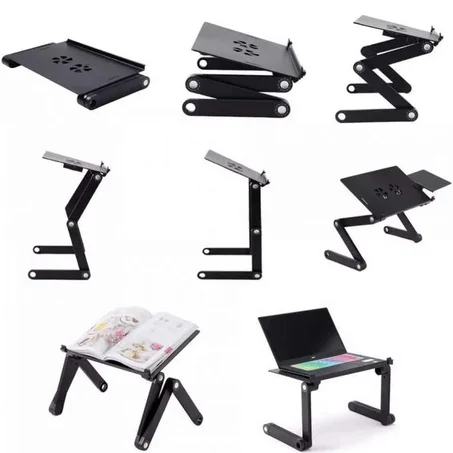 ✨ حـامل الحاسـوب الممتاز، مزود بمروحتيـن للتبـريـد وحامـل الفـأرة هـديــة ✨