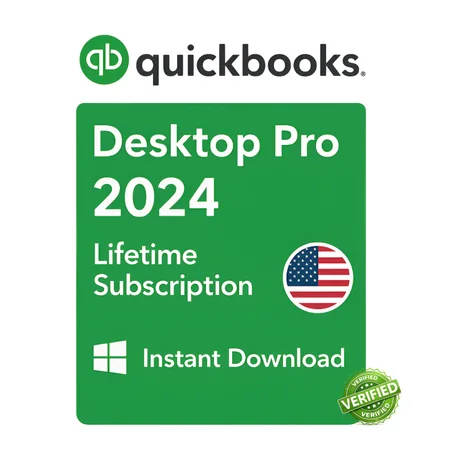 Intuit QuickBooks Desktop Pro 2024 Lifetime Subscription USA Key